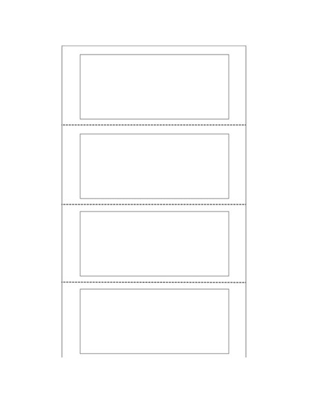 Scatola 400 etichette adesive in modulo 140x60mm TT951-2 per passaggi proprietA' X200TT951-2 MARKIN IN MODULO CONTINUO