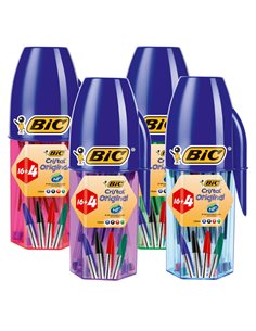 Astuccio 20pz Cristal® colori assortiti BIC 929081