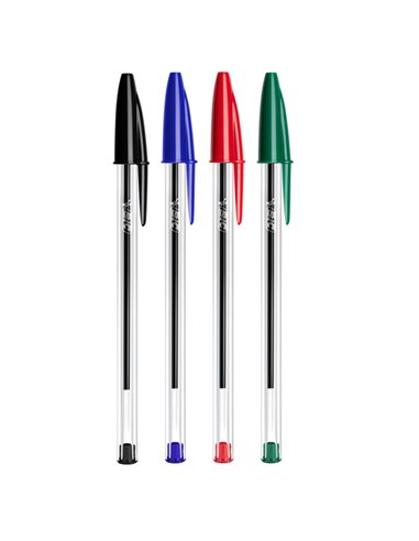 Astuccio 20pz Cristal® colori assortiti BIC 929081