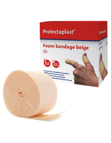 Bendaggio coesivo color pelle PROTECTAPLAST 6x450cm CER112