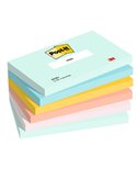 Cf. 6pz blocco 100fg. Post-it® 76x127mm 655-BEA Beachside 7100259082