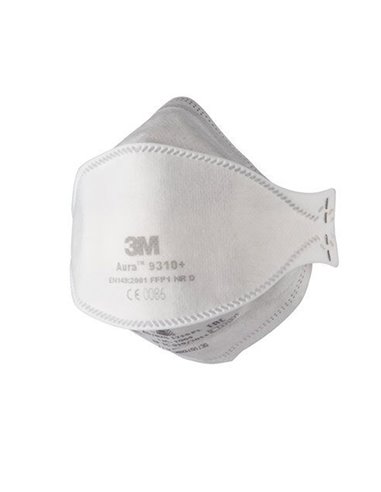 Scatola 20 MASCHERINE 3M™ Aura™ 9310+ FFP1 senza valvola 7100140879 3M DPI PER LE VIE RESPIRATORIE