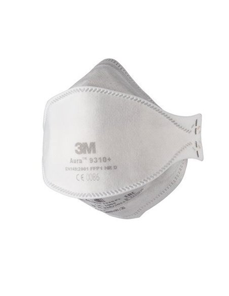 Scatola 20 MASCHERINE 3M™ Aura™ 9310+ FFP1 senza valvola 7100140879 3M DPI PER LE VIE RESPIRATORIE