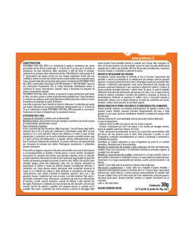 Box Topo kill esca rodenticida Protemax PROTE031 Protemax RODENTICIDI