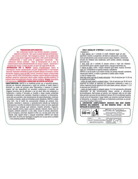 Insetticida multinsetto trigger 500ml Protemax PROTE300