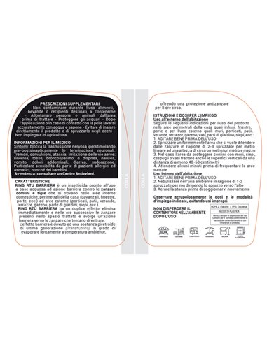 Spray ambiente insetticida antizanzare 500ml Protemax PROTE220