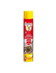 Insetticida spray vespe e nidi di vespa 750ml Protemax PROTE250