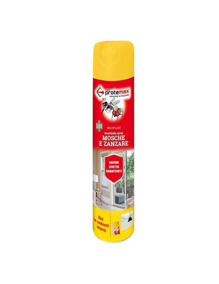Insetticida spray mosche e zanzare 500ml Protemax PROTE350