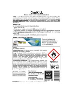 Spray Cimi kill per ragni cimici e millepiedi 500ml Protemax PROTE290 2