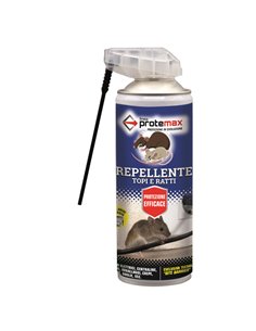 Repellente topi e ratti 400ml Protemax PROTE510 Protemax RODENTICIDI