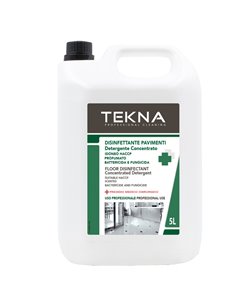 Disinfettante detergente pavimenti concentrato profumato 5lt Tekna K006 Tekna DETERGENTI-DETERSIVI PER PULIZIA