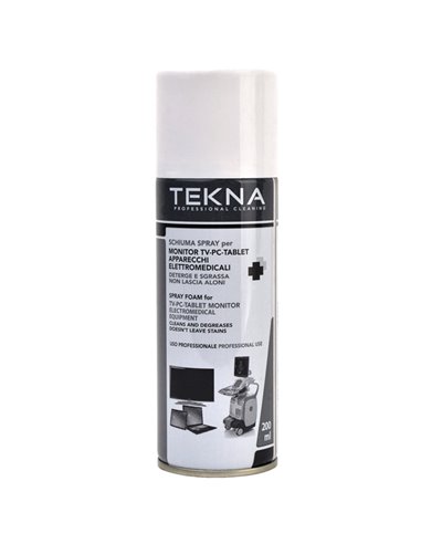 Schiuma spray per monitor- pc - tablet - tv - 200ml Tekna K022