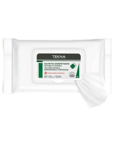 Flow pack 50 salviette disinfettanti per superfici Tekna K026 Tekna DETERGENTI-DETERSIVI PER PULIZIA