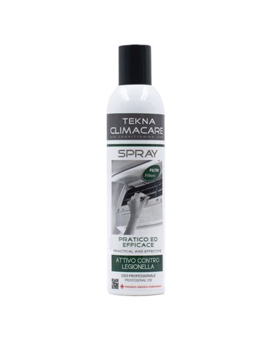 Spray disinfettante 400ml per climatizzatori climacare tekna S502