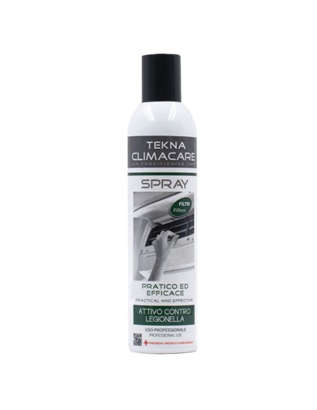 Spray disinfettante 400ml per climatizzatori climacare tekna S502