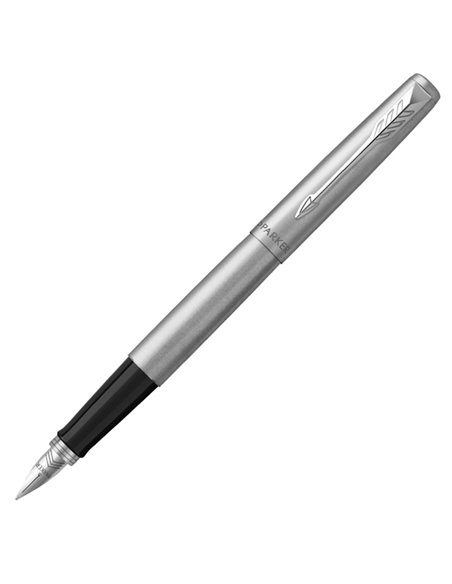 Gift Set DUO Jotter stainless steel CT sfera+stilografica M Parker 2093258 PARKER SFERE E MULTIFUNZIONE