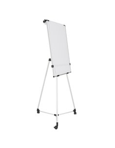Portablocco mobile con kit rotolo e bracci estensibili 70x100cm Earth Kyoto EA145061731 BI-OFFICE LAVAGNE PORTABLOCCO E BLOCCHI 2
