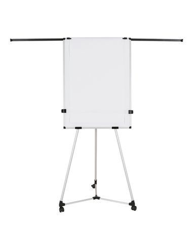 Portablocco mobile con kit rotolo e bracci estensibili 70x100cm Earth Kyoto EA145061731 BI-OFFICE LAVAGNE PORTABLOCCO E BLOCCHI