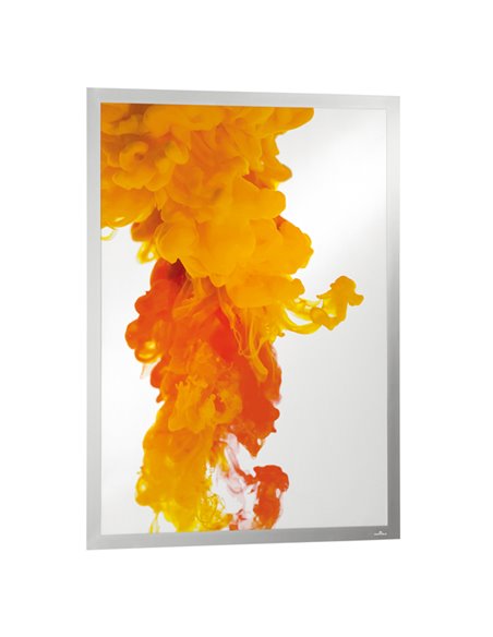 Cornice adesiva Duraframe® Poster A1 59,4x84,1cm argento 5055-23 DURABLE 5055-23 DURABLE CORNICI DA PARETE E SUPPORTI