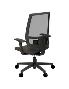 Poltrona semidirezionale Melania MAA nero con braccioli regolabili MAA/BR2D/EN Unisit SEDUTE DIREZIONALI