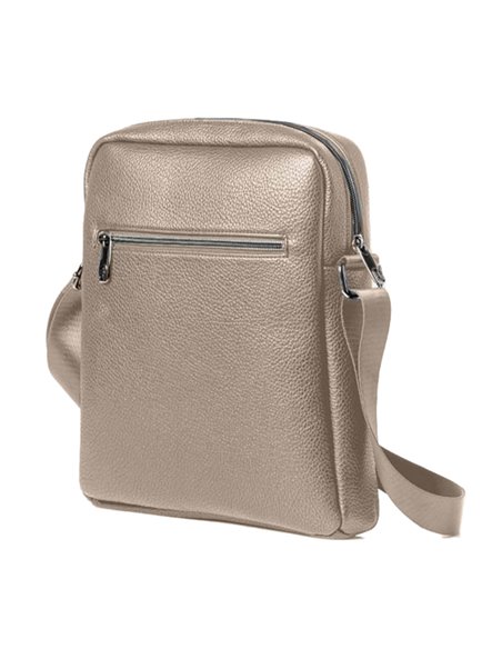 City bag medium Gate Trended ecopelle dim. 25x30x6cm ghiaccio InTempo 9215GAT21