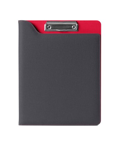 Portablocco Meet c/molla dim. 31x25x1,5cm rosso InTempo 8246MT28