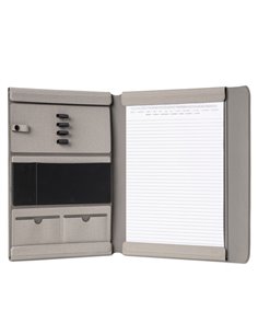 Portablocco Meet c/alette magnetiche dim. 31x25x1,4cm grigio InTempo 8244MT22 2