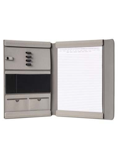 Portablocco Meet c/alette magnetiche dim. 31x25x1,4cm grigio InTempo 8244MT22
