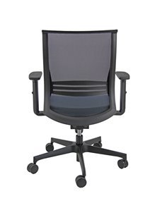 Poltrona semidirezionale Elite wing WIBST celeste con braccioli regolabili WIBST/BR2D/SCB Unisit SEDUTE DIREZIONALI 2