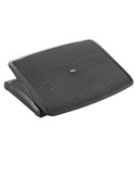 Poggiapiedi ergonomico regolabile Bold 47x35,5x9,5cm Nero Titanium 7331TITANIUM