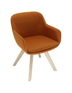 Poltroncina attesa Febe FBL ocra FBL/OOC Unisit SEDUTE ATTESA