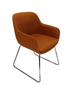 Poltroncina attesa Febe FBS ocra FBS/OOC Unisit SEDUTE ATTESA