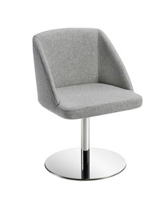 Poltroncina attesa Norma NOG grigio chiaro NOG/WI Unisit SEDUTE ATTESA