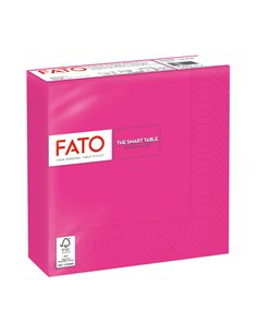 50 tovaglioli carta 33x33cm 2 Veli Fucsia Fato 82621600 FATO TISSUE HO.RE.CA-TOVAGLIE-RUNNER