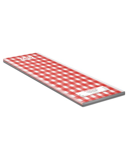50 tovaglie 100x100cm Linea tissue decorati fantasia snack Fato 86891100