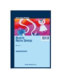 Blocco Buste-Nota spese 25 buste staccabili 23x16cm Data Ufficio 666600000