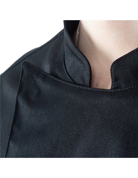 Giacca da cuoco Adriano a manica lunga Tg. M nero Q8G00184-U32-M