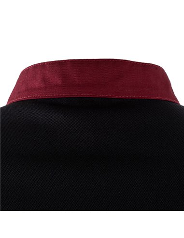 Giacca da cuoco Raul a manica lunga Tg. M bordeaux Q8GX0105-U35-M