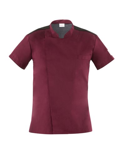 delist Giacca da cuoco Thiago a manica corta Tg. M bordeaux Q8GX0103-U35-M