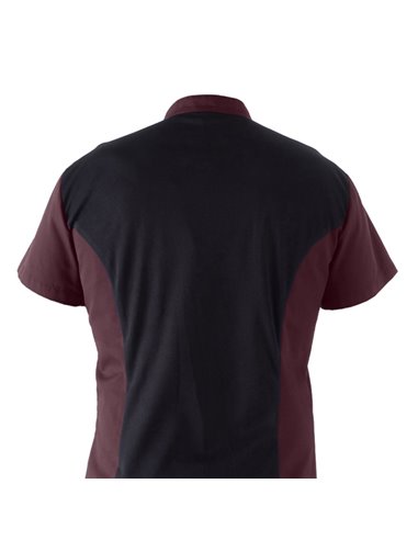 delist Giacca da cuoco Thiago a manica corta Tg. M bordeaux Q8GX0103-U35-M