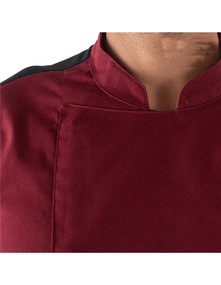 delist Giacca da cuoco Thiago a manica corta Tg. M bordeaux Q8GX0103-U35-M