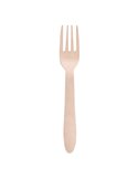 100 Forchette monouso in legno 16,5cm Signor Bio WCF100BIO100C