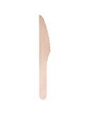 100 Coltelli monouso in legno 16cm Signor Bio WCK001BIO100B