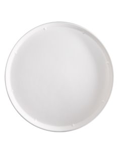 50 Piatti tondi monouso per pizza in canna da zucchero Ø 32,5cm Signor Bio BPC007BIO50F