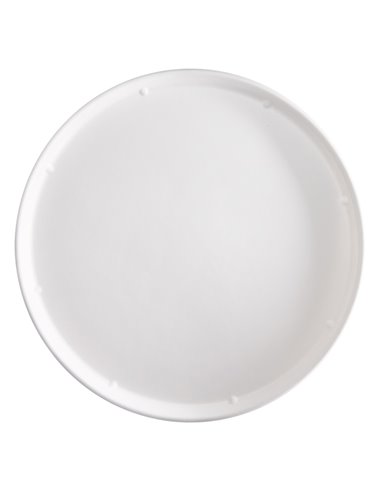 50 Piatti tondi monouso per pizza in canna da zucchero Ø 32,5cm Signor Bio BPC007BIO50F