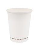 50 Bicchieri in carta 250ml bianco Signor Bio PGC003BIO50C