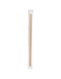 1000 Palettine caffE' in legno imbustati singolarmente 11cm Signor Bio WCS006BIO1000C