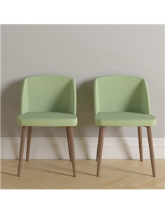 Poltroncina attesa Norma NO4L verde chiaro NO4L/WVC Unisit SEDUTE ATTESA 2