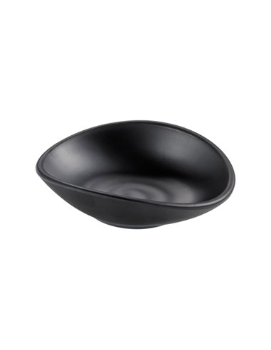 Coppetta nera in melamina 13x11x3,5 cm Leone T8207 LEONE ACCESSORI PER IL BUFFET
