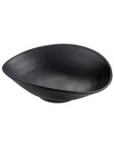 Coppetta nera in melamina 18x15x5,5 cm Leone T8201